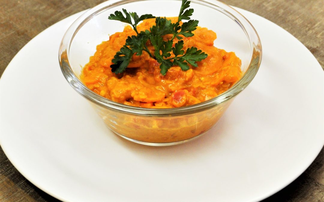 Dahl de lentilles corail