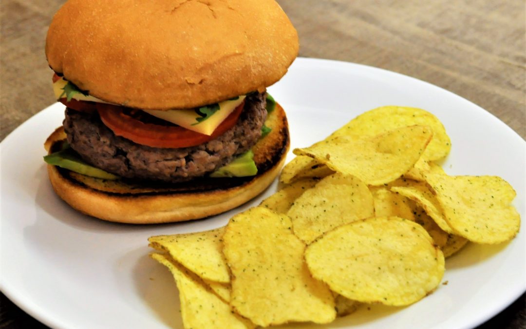 Hamburger maison à la provençale