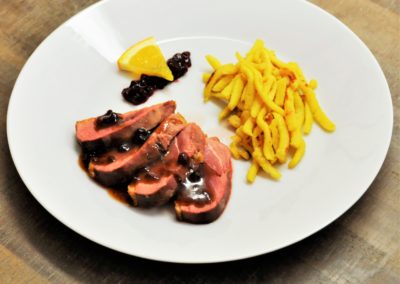 [MENU DE NOËL] – Magret de canard et sauce à l’orange