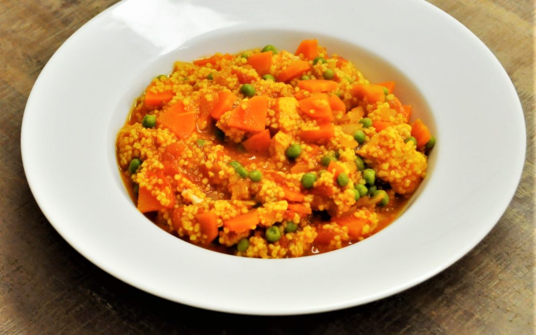 Pangasius façon couscous