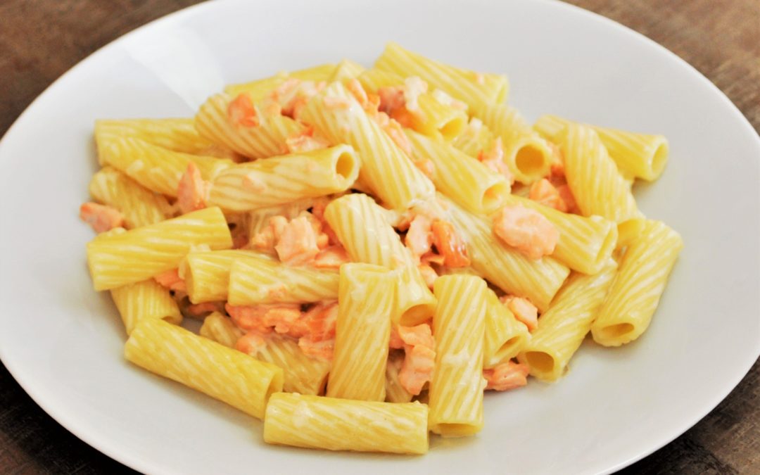 Pâtes au saumon