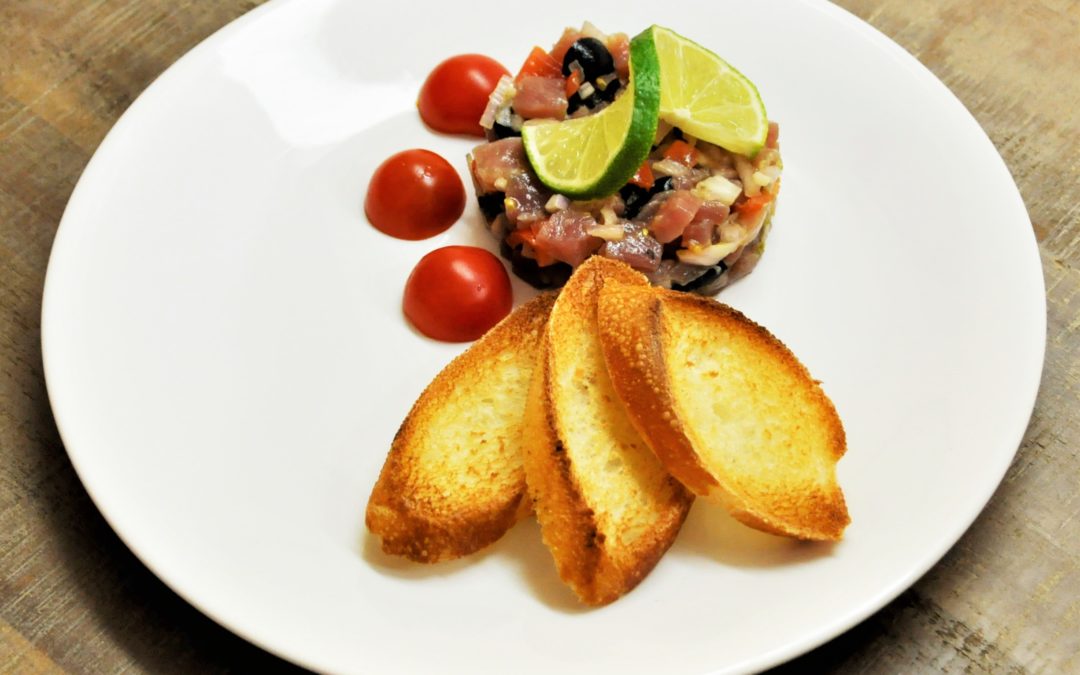 Tartare de thon rouge